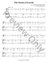 The Streets of Laredo piano sheet music cover